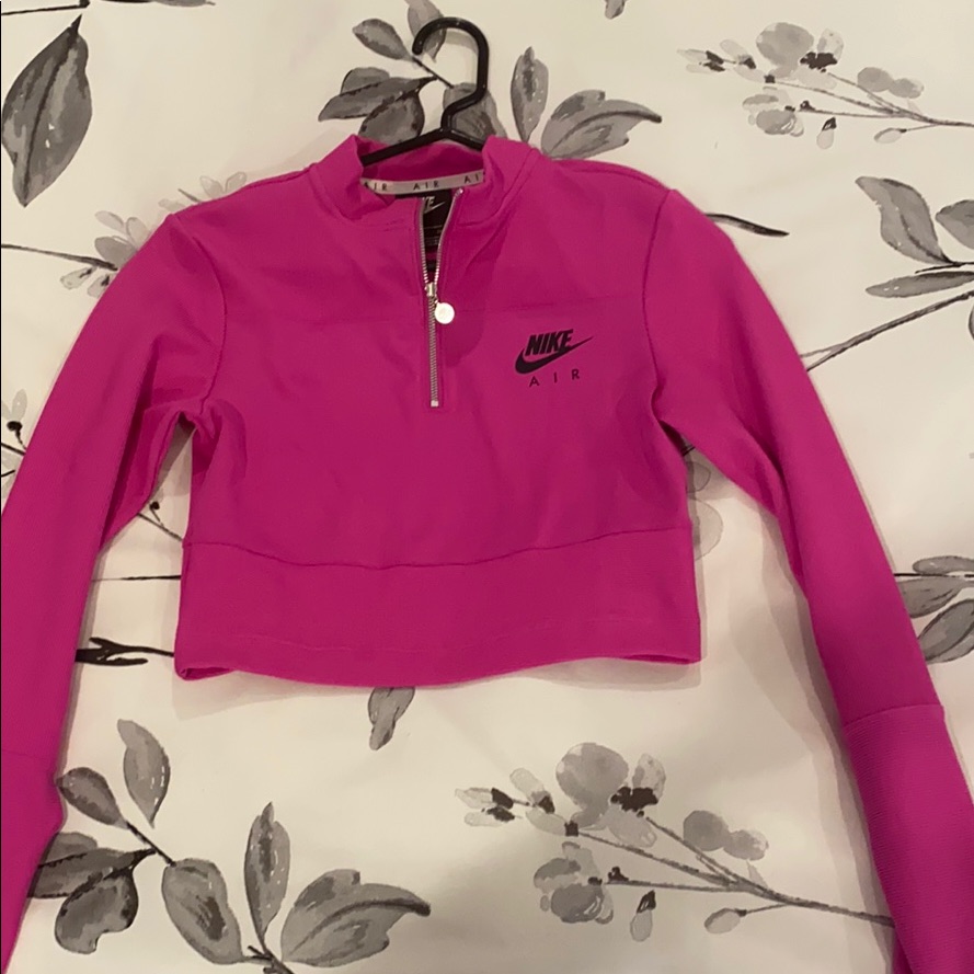 Bright Pink Workout Long Sleeve Nike